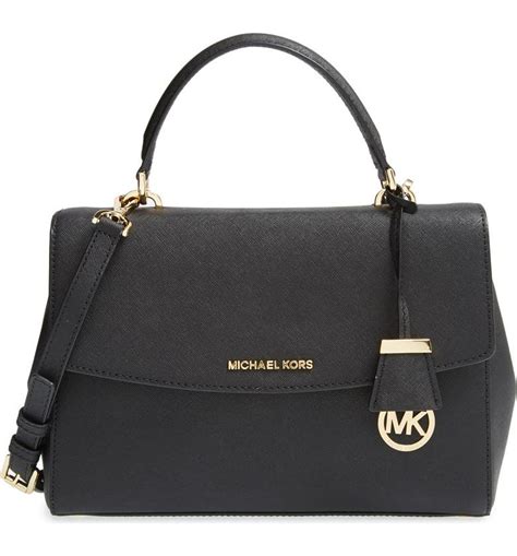 michael kors ava satchel ballet|MICHAEL KORS Ava Medium Saffiano Leather Satchel .